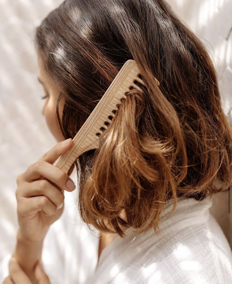 Routine cheveux secs